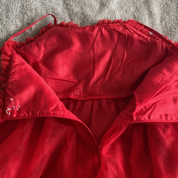 Target Red Tulle Dress - Picture 4 of 4